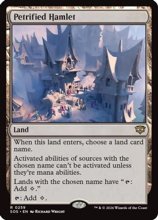 Petrified Hamlet (SOS-259) - Secrets of Strixhaven - Secrets of Strixhaven - Card Brawlers | Quebec | Canada |