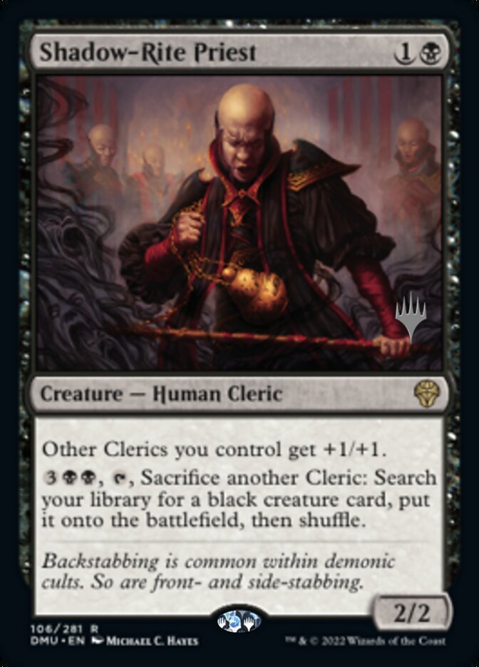 Shadow-Rite Priest (Promo Pack) [Dominaria United Promos] - Magic: The Gathering - Card Brawlers | Quebec | Canada |