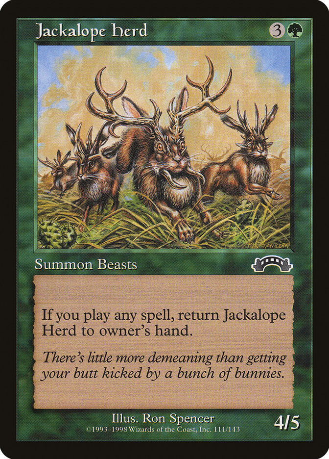 Jackalope Herd [Exodus] - Magic: The Gathering - Card Brawlers | Quebec | Canada |