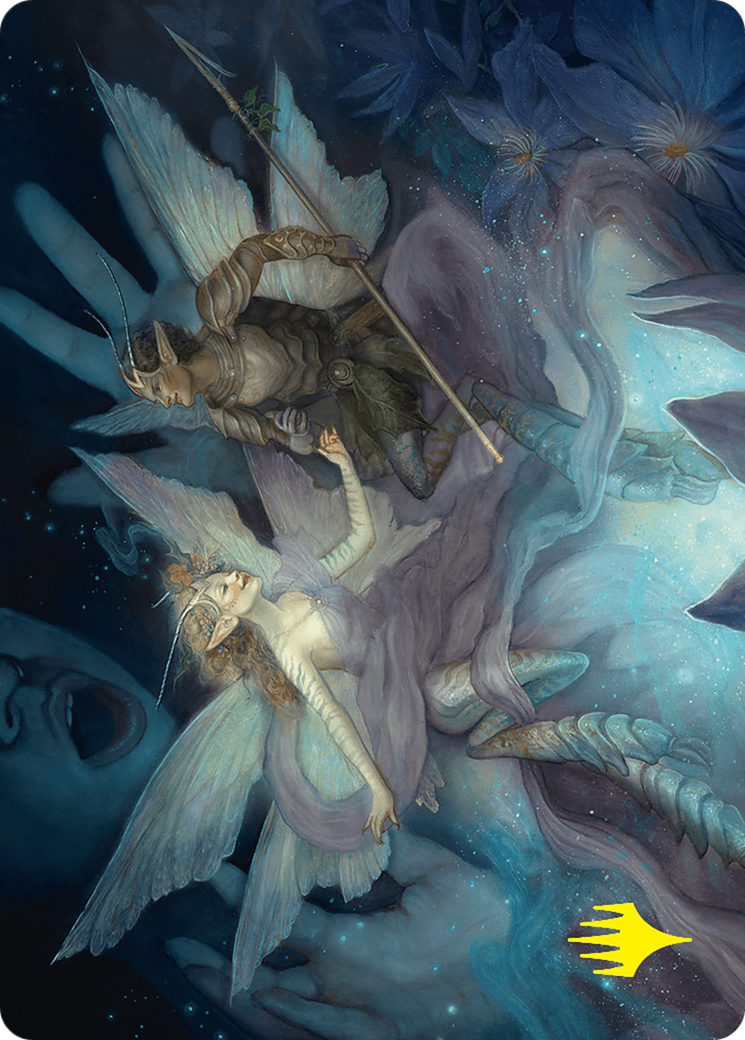 Faebloom Trick Art Card (6/54) (Gold-Stamped Signature) [Foundations Art Series] - Magic: The Gathering - Card Brawlers | Quebec | Canada |