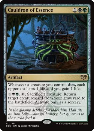Cauldron of Essence (SOS-179) - Secrets of Strixhaven - Secrets of Strixhaven - Card Brawlers | Quebec | Canada |