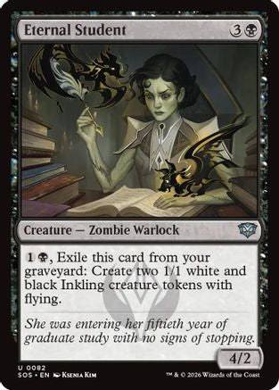 Eternal Student (SOS-082) - Secrets of Strixhaven - Secrets of Strixhaven - Card Brawlers | Quebec | Canada |