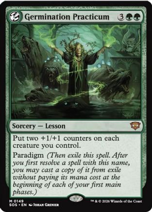 Germination Practicum (SOS-149) - Secrets of Strixhaven - Secrets of Strixhaven - Card Brawlers | Quebec | Canada |