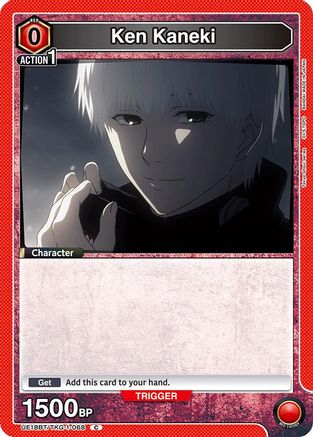 Ken Kaneki (068) (UE18BT/TKG-1-068) - UE18BT Tokyo Ghoul - UE18BT: Tokyo Ghoul - Card Brawlers | Quebec | Canada |