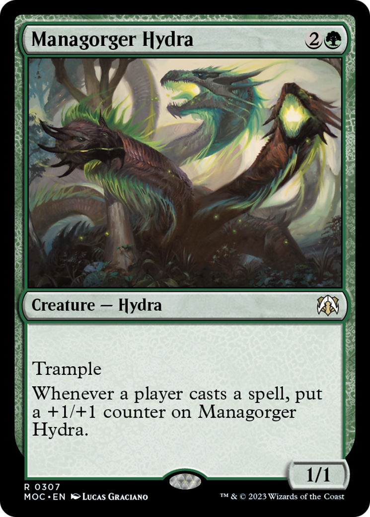 Managorger Hydra [March of the Machine Commander] - Magic: The Gathering - Card Brawlers | Quebec | Canada |