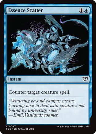 Essence Scatter (SOS-047) - Secrets of Strixhaven Foil - Secrets of Strixhaven - Card Brawlers | Quebec | Canada |