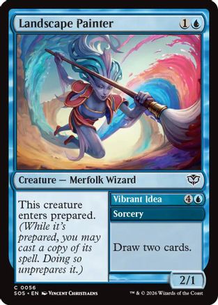 Landscape Painter (SOS-056) - Secrets of Strixhaven - Secrets of Strixhaven - Card Brawlers | Quebec | Canada |