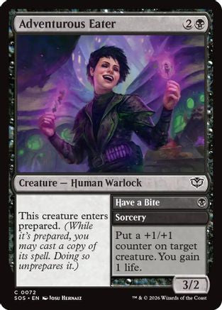 Adventurous Eater (SOS-072) - Secrets of Strixhaven Foil - Secrets of Strixhaven - Card Brawlers | Quebec | Canada |