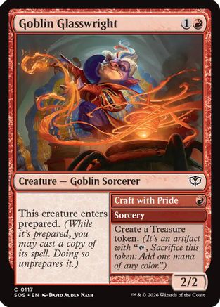 Goblin Glasswright (SOS-117) - Secrets of Strixhaven - Secrets of Strixhaven - Card Brawlers | Quebec | Canada |