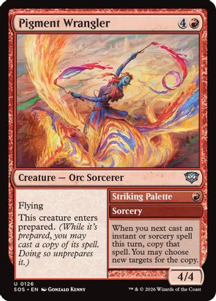 Pigment Wrangler (SOS-126) - Secrets of Strixhaven - Secrets of Strixhaven - Card Brawlers | Quebec | Canada |