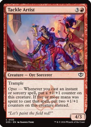 Tackle Artist (SOS-133) - Secrets of Strixhaven Foil - Secrets of Strixhaven - Card Brawlers | Quebec | Canada |
