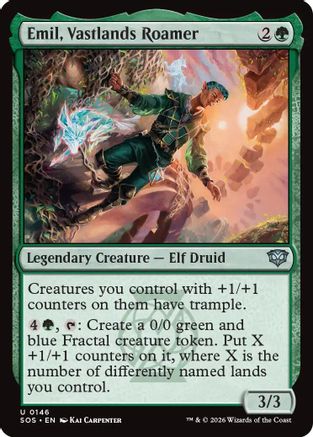 Emil, Vastlands Roamer (SOS-146) - Secrets of Strixhaven - Secrets of Strixhaven - Card Brawlers | Quebec | Canada |