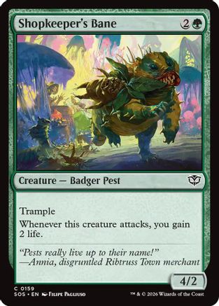 Shopkeeper's Bane (SOS-159) - Secrets of Strixhaven Foil - Secrets of Strixhaven - Card Brawlers | Quebec | Canada |
