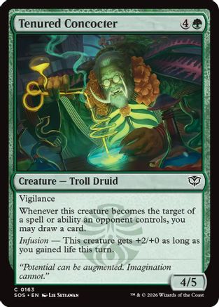 Tenured Concocter (SOS-163) - Secrets of Strixhaven - Secrets of Strixhaven - Card Brawlers | Quebec | Canada |