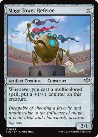 Mage Tower Referee (SOS-249) - Secrets of Strixhaven - Secrets of Strixhaven - Card Brawlers | Quebec | Canada |