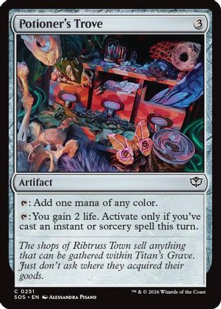 Potioner's Trove (SOS-251) - Secrets of Strixhaven - Secrets of Strixhaven - Card Brawlers | Quebec | Canada |