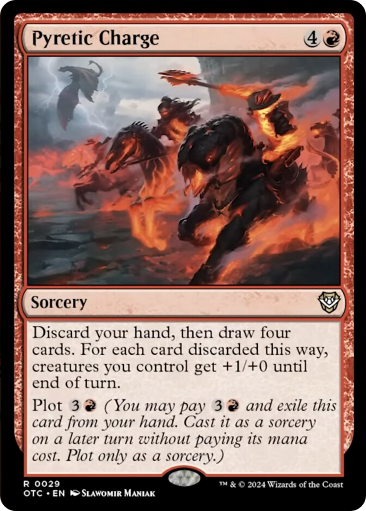 Pyretic Charge [Outlaws of Thunder Junction Commander] - Magic: The Gathering - Card Brawlers | Quebec | Canada |