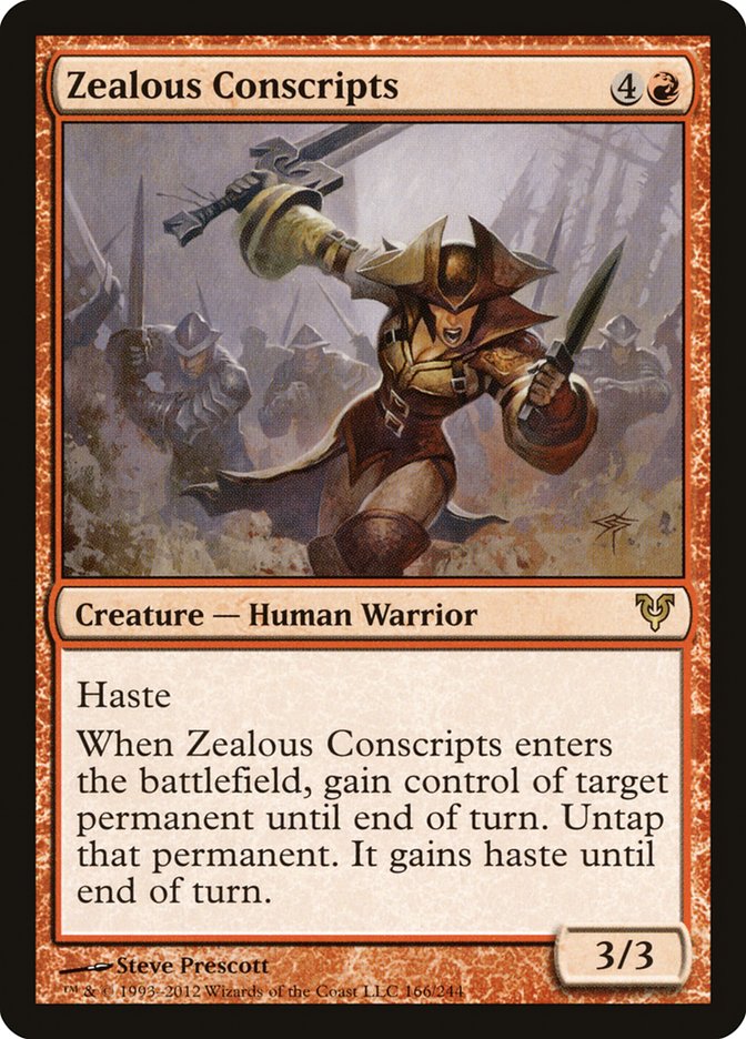 Zealous Conscripts [Avacyn Restored] - Magic: The Gathering - Card Brawlers | Quebec | Canada |
