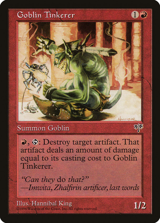 Goblin Tinkerer [Mirage] - Magic: The Gathering - Card Brawlers | Quebec | Canada |