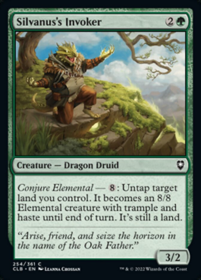 Silvanus's Invoker [Commander Legends: Battle for Baldur's Gate] - Magic: The Gathering - Card Brawlers | Quebec | Canada |