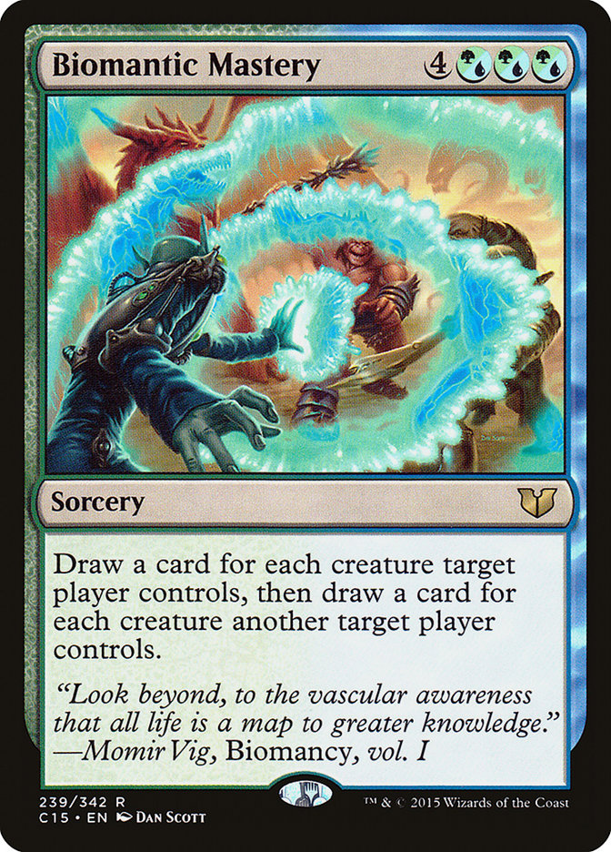 Biomantic Mastery [Commander 2015] - Magic: The Gathering - Card Brawlers | Quebec | Canada |