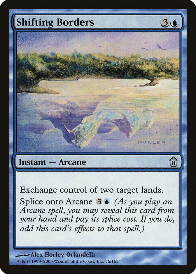 Shifting Borders [Saviors of Kamigawa] - Magic: The Gathering - Card Brawlers | Quebec | Canada |