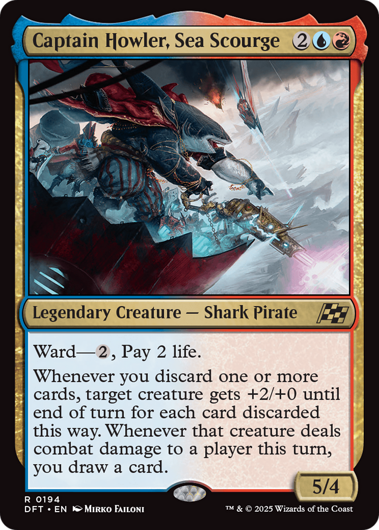 Captain Howler, Sea Scourge [Aetherdrift] - Magic: The Gathering - Card Brawlers | Quebec | Canada |
