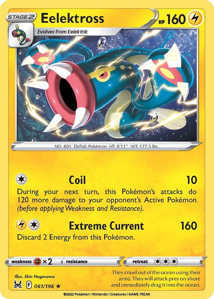 Eelektross (061/196) [Sword & Shield: Lost Origin] - Pokémon - Card Brawlers | Quebec | Canada |