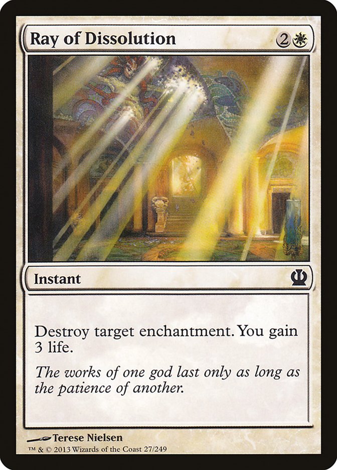 Ray of Dissolution [Theros] - Magic: The Gathering - Card Brawlers | Quebec | Canada |