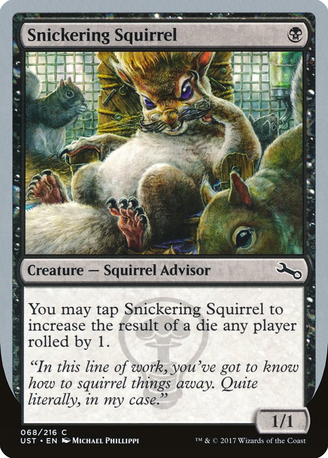 Snickering Squirrel [Unstable] - Magic: The Gathering - Card Brawlers | Quebec | Canada |