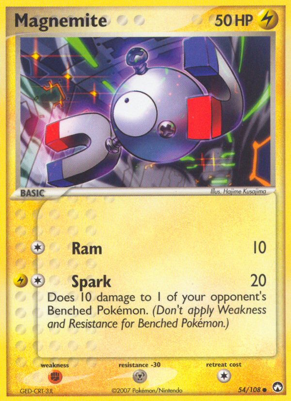 Magnemite (54/108) [EX: Power Keepers] - Pokémon - Card Brawlers | Quebec | Canada |