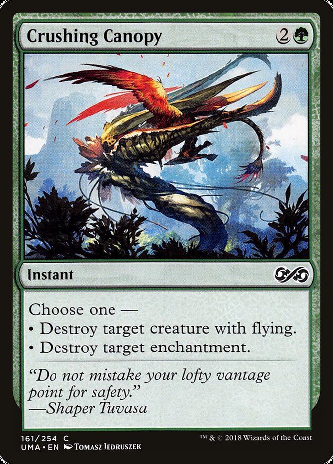 Crushing Canopy [Ultimate Masters] - Magic: The Gathering - Card Brawlers | Quebec | Canada |