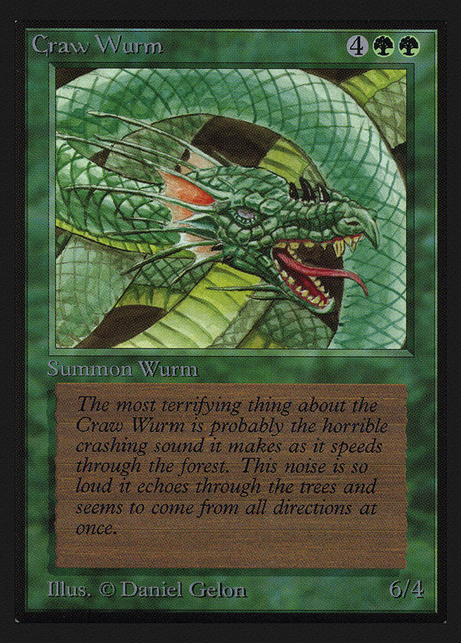 Craw Wurm [Collectors' Edition] - Magic: The Gathering - Card Brawlers | Quebec | Canada |