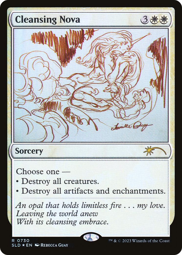 Cleansing Nova (Sketch) [Secret Lair Drop Promos] - Magic: The Gathering - Card Brawlers | Quebec | Canada |