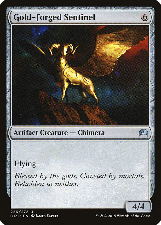 Gold-Forged Sentinel [Magic Origins] - Magic: The Gathering - Card Brawlers | Quebec | Canada |