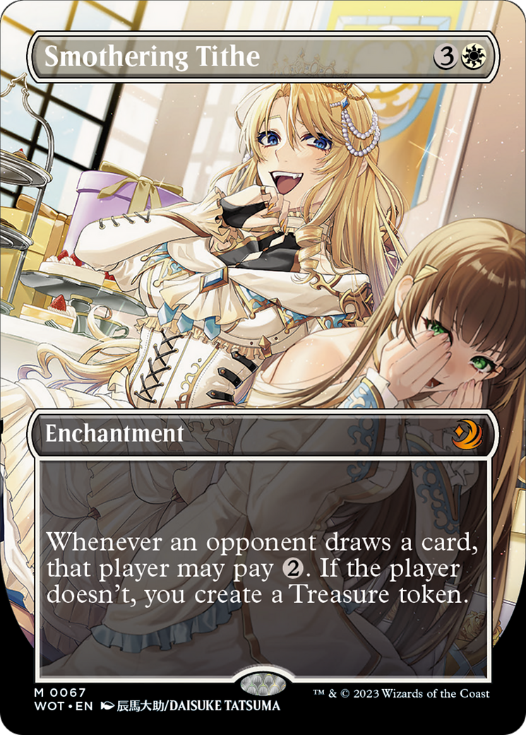 Smothering Tithe (Anime Borderless) [Wilds of Eldraine: Enchanting Tales] - Magic: The Gathering - Card Brawlers | Quebec | Canada |