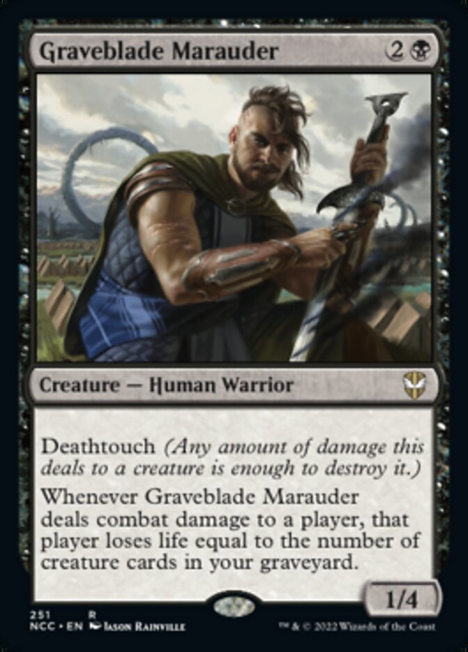 Graveblade Marauder [Streets of New Capenna Commander] - Magic: The Gathering - Card Brawlers | Quebec | Canada |