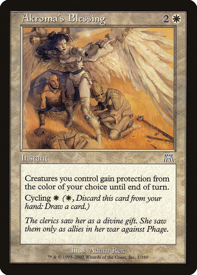 Akroma's Blessing [Onslaught] - Magic: The Gathering - Card Brawlers | Quebec | Canada |