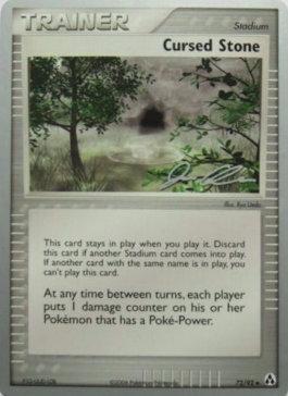 Cursed Stone (72/92) (Mewtrick - Jason Klaczynski) [World Championships 2006] - Pokémon - Card Brawlers | Quebec | Canada |