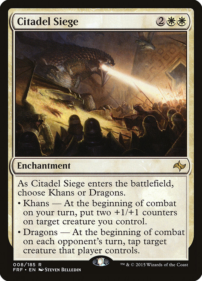 Citadel Siege [Fate Reforged] - Magic: The Gathering - Card Brawlers | Quebec | Canada |
