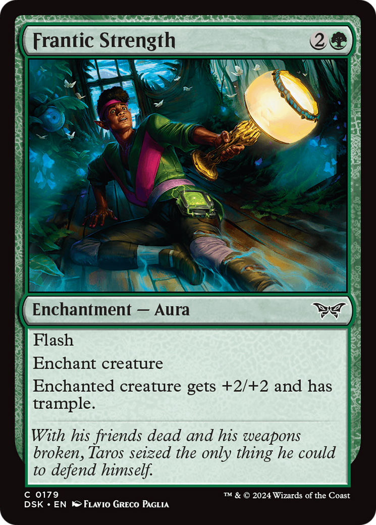 Frantic Strength [Duskmourn: House of Horror] - Magic: The Gathering - Card Brawlers | Quebec | Canada |