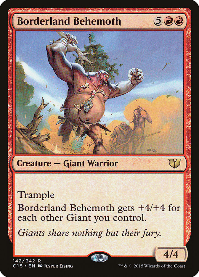 Borderland Behemoth [Commander 2015] - Magic: The Gathering - Card Brawlers | Quebec | Canada |