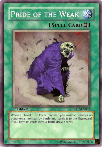 Pride of the Weak [5DS2-EN021] Common - Yu-Gi-Oh! - Card Brawlers | Quebec | Canada |
