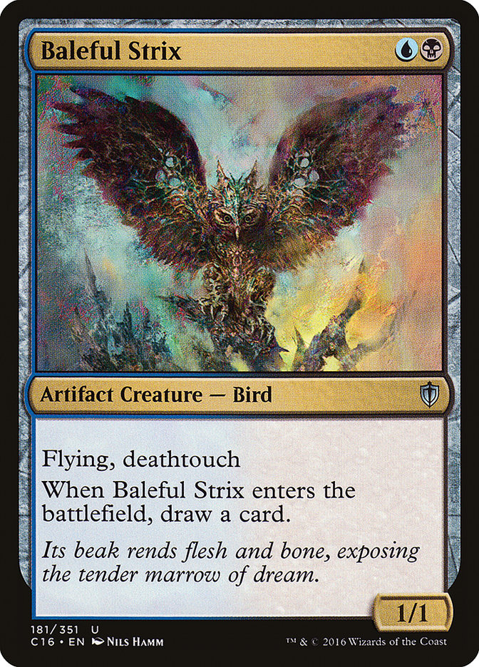 Baleful Strix [Commander 2016] - Magic: The Gathering - Card Brawlers | Quebec | Canada |