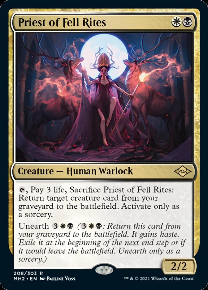 Priest of Fell Rites [Modern Horizons 2] - Magic: The Gathering - Card Brawlers | Quebec | Canada |