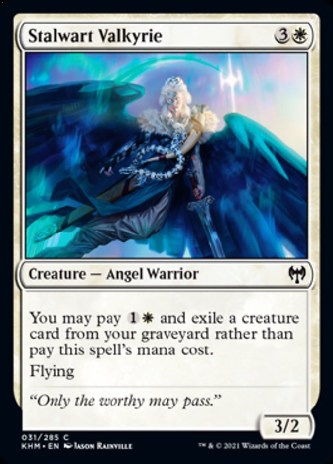 Stalwart Valkyrie [Kaldheim] - Magic: The Gathering - Card Brawlers | Quebec | Canada |