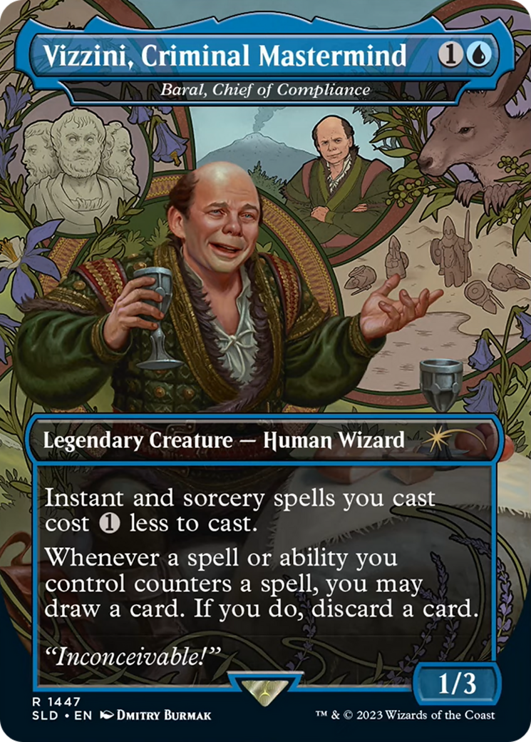Vizzini, Criminal Mastermind - Baral, Chief of Compliance [Secret Lair Drop Series] - Magic: The Gathering - Card Brawlers | Quebec | Canada |