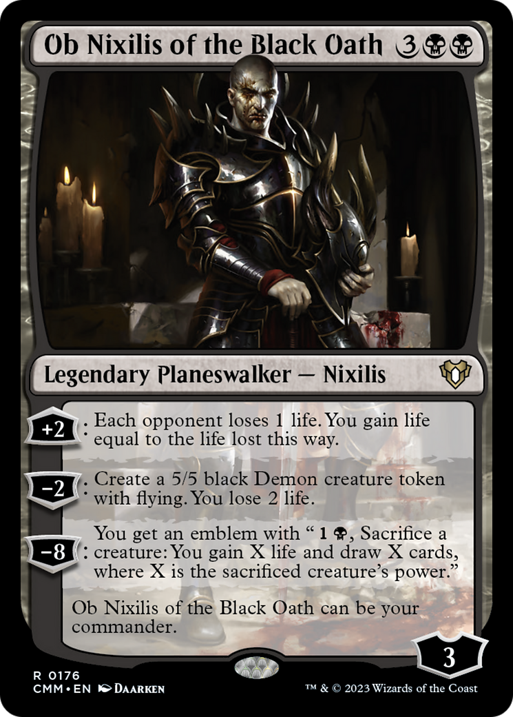 Ob Nixilis of the Black Oath [Commander Masters] - Magic: The Gathering - Card Brawlers | Quebec | Canada |