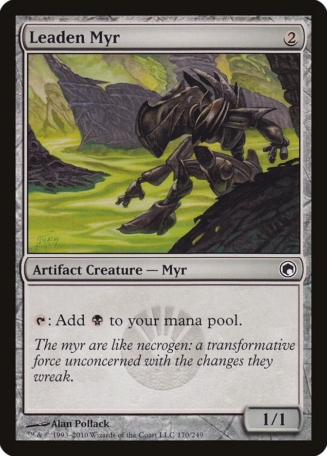 Leaden Myr [Scars of Mirrodin] - Magic: The Gathering - Card Brawlers | Quebec | Canada |
