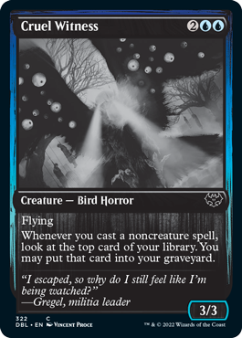Cruel Witness [Innistrad: Double Feature] - Magic: The Gathering - Card Brawlers | Quebec | Canada |